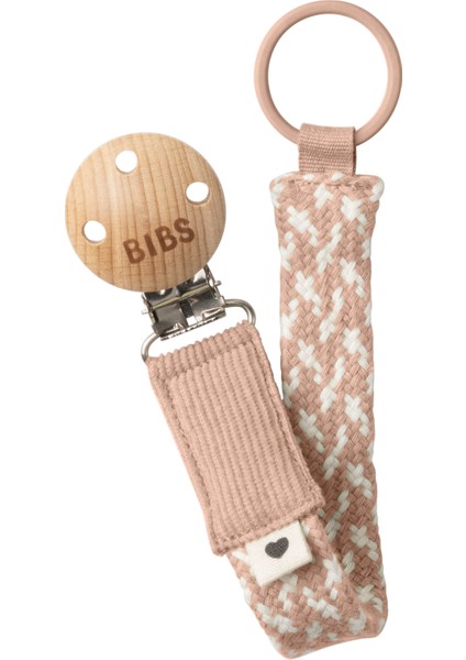 Paci Braid Emzik Askısı - Blush / Ivory