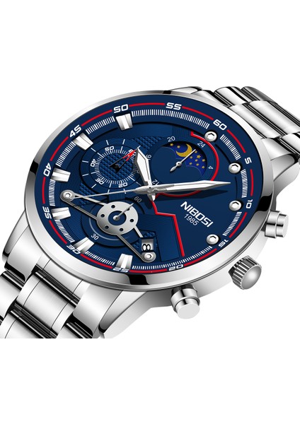 Kronograf Erkek Saatleri Suya Dayanıklı 2507 (Yurt Dışından) fırsatları