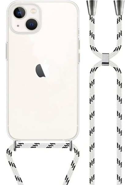 Apple iPhone 11 Pro Max Uyumlu Kılıf Silikon Ipli Boyundan Askılı Darbe Emici Antishock Kapak Tpu
