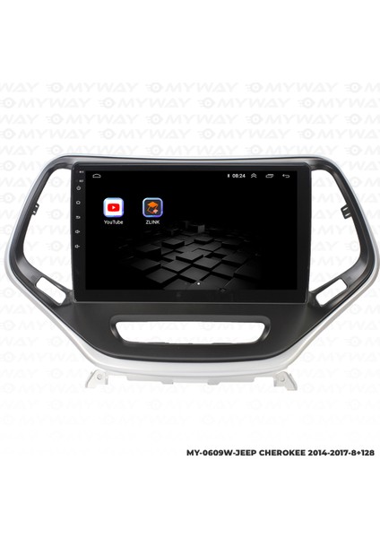 Jeep Cherokee Android Multimedya Carplay Navigasyon Ekran - 8gb RAM+128 GB HDD - Myway fiyatları