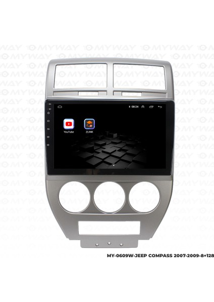 Jeep Compass Android Multimedya Carplay Navigasyon Ekran - 8gb RAM+128 GB HDD - Myway indirimleri