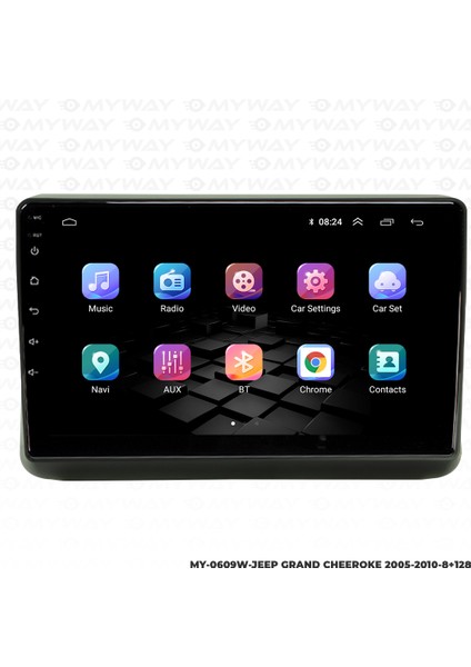 Jeep Grand Cherokee Android Multimedya Carplay Navigasyon Ekran - 8gb RAM+128 GB HDD - Myway fiyatları