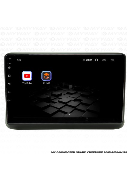 Jeep Grand Cherokee Android Multimedya Carplay Navigasyon Ekran - 8gb RAM+128 GB HDD - Myway fırsatları