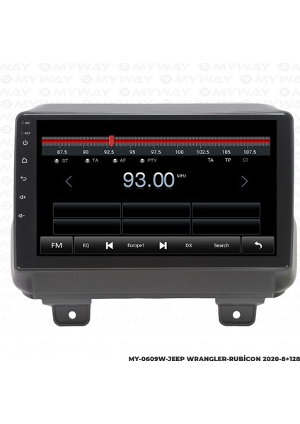 Jeep Rubicon Android Multimedya Carplay Navigasyon Ekran - 8gb RAM+128 GB HDD - Myway fiyatları