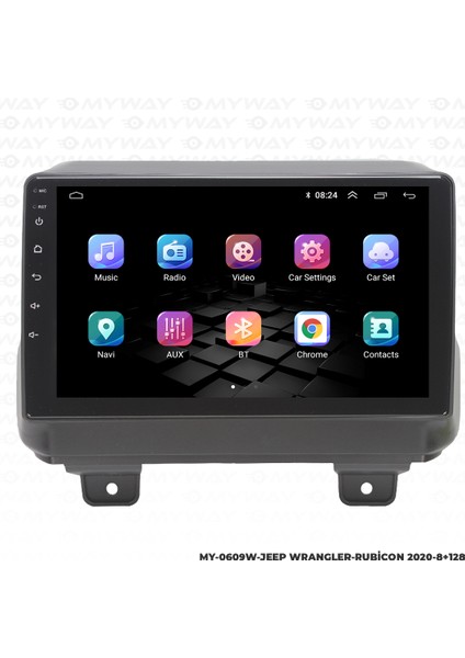 Jeep Rubicon Android Multimedya Carplay Navigasyon Ekran - 8gb RAM+128 GB HDD - Myway fırsatları