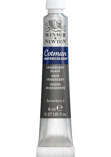 Cotman Sulu Boya 8ml Iridescent Black 473 S.2