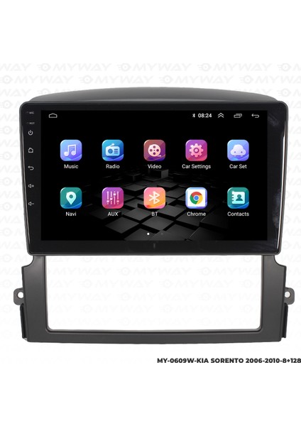 Kia Sorento Android Multimedya Carplay Navigasyon Ekran - 8gb RAM+128 GB HDD - Myway fırsatları