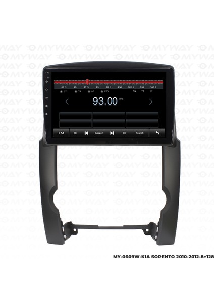 Kia Sorento Android Multimedya Carplay Navigasyon Ekran - 8gb RAM+128 GB HDD - Myway