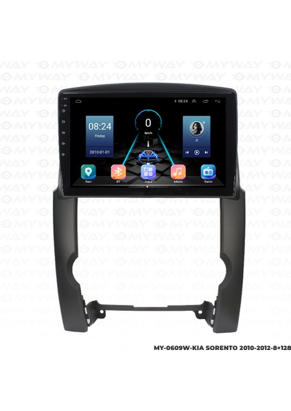 Kia Sorento Android Multimedya Carplay Navigasyon Ekran - 8gb RAM+128 GB HDD - Myway fırsatları