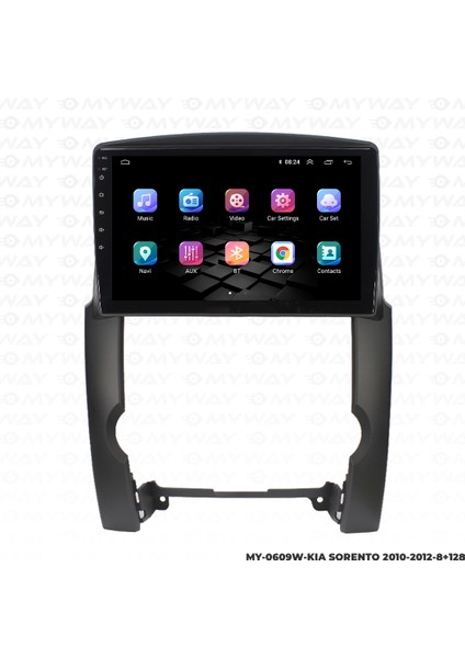 Kia Sorento Android Multimedya Carplay Navigasyon Ekran - 8gb RAM+128 GB HDD - Myway indirimleri