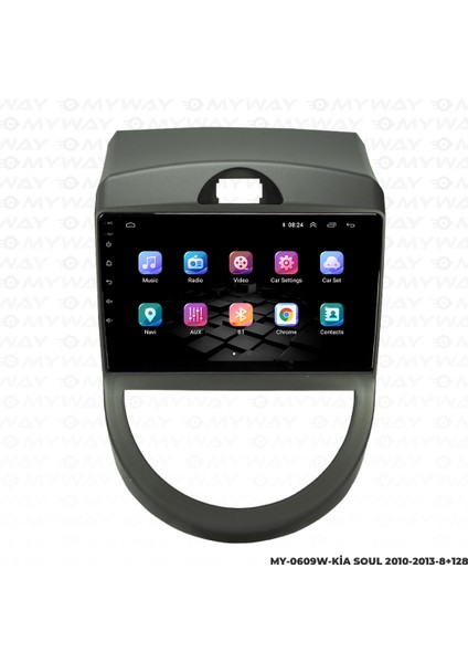 Kia Soul Android Multimedya Carplay Navigasyon Ekran - 8gb RAM+128 GB HDD - Myway indirimleri