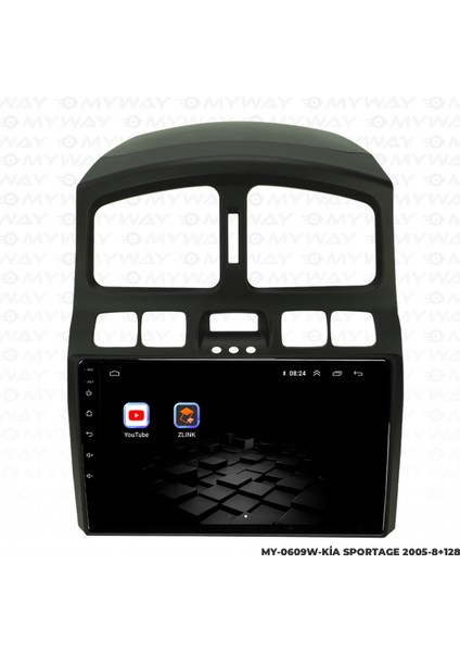 Kia Sportage Android Multimedya Carplay Navigasyon Ekran - 8gb RAM+128 GB HDD - Myway