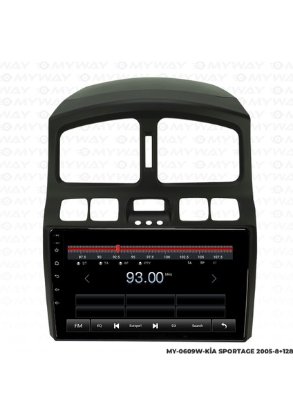 Kia Sportage Android Multimedya Carplay Navigasyon Ekran - 8gb RAM+128 GB HDD - Myway fiyatları