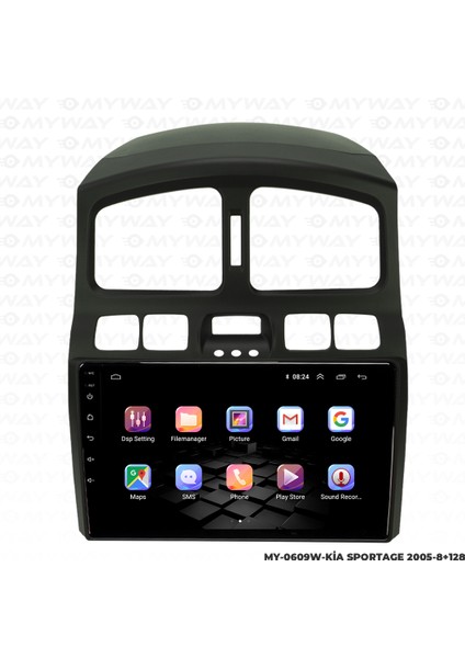 Kia Sportage Android Multimedya Carplay Navigasyon Ekran - 8gb RAM+128 GB HDD - Myway indirimleri