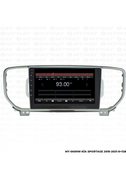 Kia Sportage Android Multimedya Carplay Navigasyon Ekran - 8gb RAM+128 GB HDD - Myway