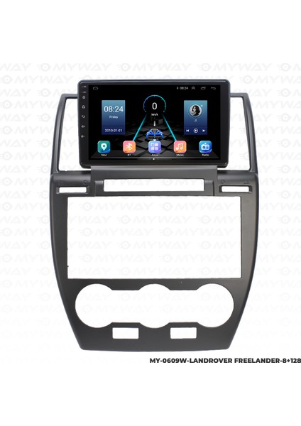 Land Rover Freelander 2 Android Multimedya Carplay Navigasyon Ekran - 8gb RAM+128 GB HDD - Myway