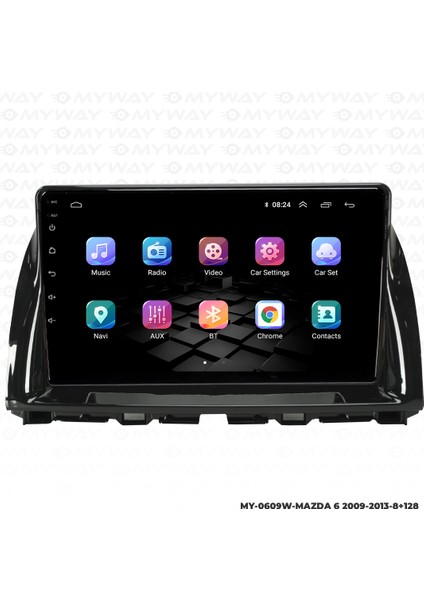 Mazda 6 Android Multimedya Carplay Navigasyon Ekran - 8gb RAM+128 GB HDD - Myway indirimleri