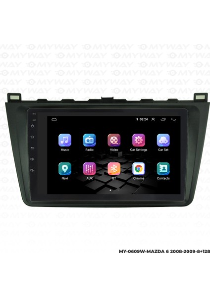 Mazda 6 Android Multimedya Carplay Navigasyon Ekran - 8gb RAM+128 GB HDD - Myway fırsatları