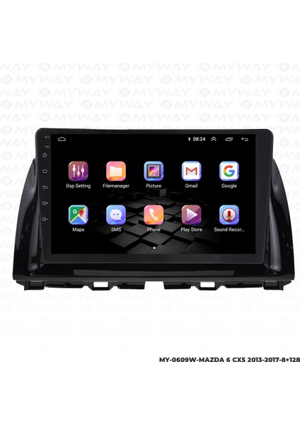 Mazda 6 Cx5 Android Multimedya Carplay Navigasyon Ekran - 8gb RAM+128 GB HDD - Myway fiyatları