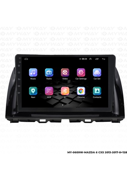Mazda 6 Cx5 Android Multimedya Carplay Navigasyon Ekran - 8gb RAM+128 GB HDD - Myway fırsatları