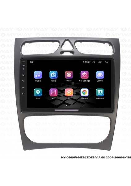 Mercedes Viano Android Multimedya Carplay Navigasyon Ekran - 8gb RAM+128 GB HDD - Myway fiyatları