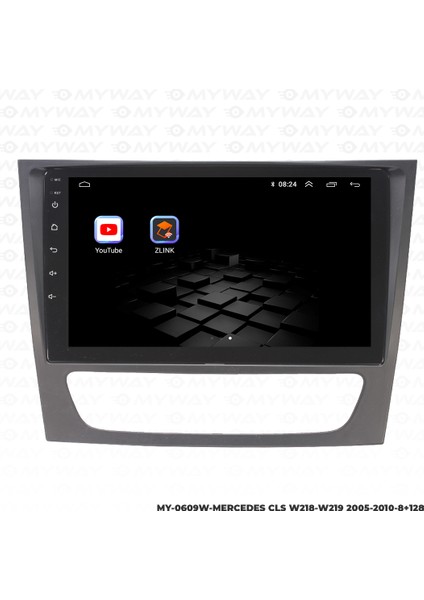 Mercedes Cls W218-W219 Android Multimedya Carplay Navigasyon Ekran - 8gb RAM+128 GB HDD - Myway fiyatları