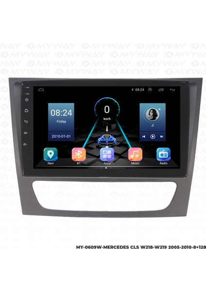 Mercedes Cls W218-W219 Android Multimedya Carplay Navigasyon Ekran - 8gb RAM+128 GB HDD - Myway fırsatları