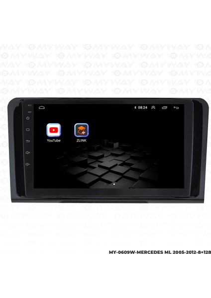 Mercedes ml Android Multimedya Carplay Navigasyon Ekran - 8gb RAM+128 GB HDD - Myway fiyatları