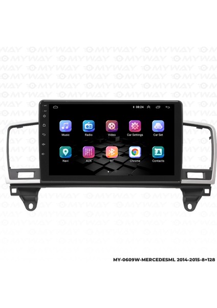 Mercedes ml Android Multimedya Carplay Navigasyon Ekran - 8gb RAM+128 GB HDD - Myway fiyatları