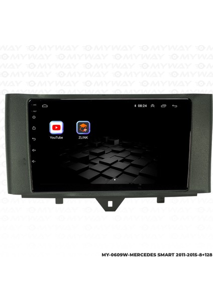 Mercedes Smart Android Multimedya Carplay Navigasyon Ekran - 8gb RAM+128 GB HDD - Myway fiyatları