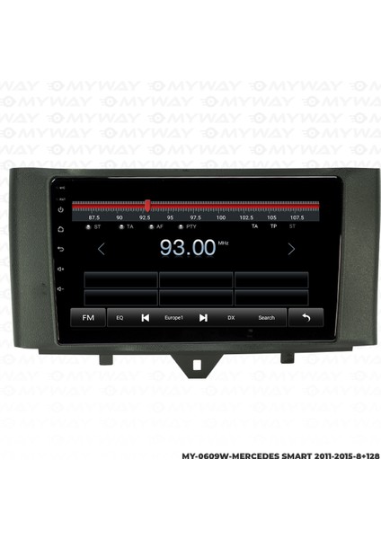 Mercedes Smart Android Multimedya Carplay Navigasyon Ekran - 8gb RAM+128 GB HDD - Myway indirimleri