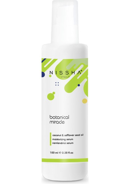 Nıssha Italy Mat ve Kuru Saçlar Argan Yağı &besleyici Keratin Serumu