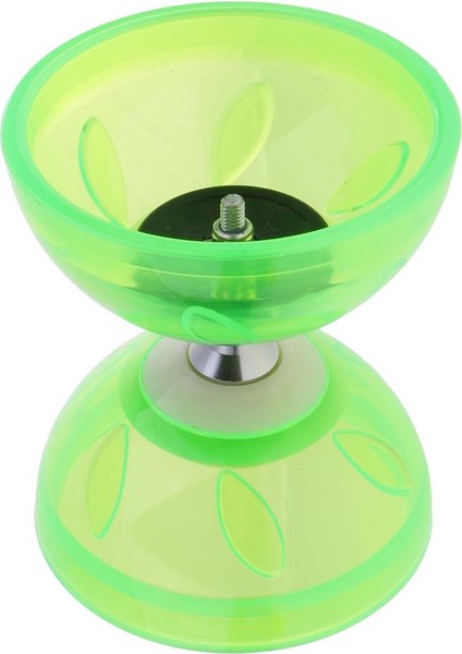 3 Profesyonel Çin Yoyo Üçlü Yatak Hokkabaz Diabolo String Stick Seti (Yurt Dışından)