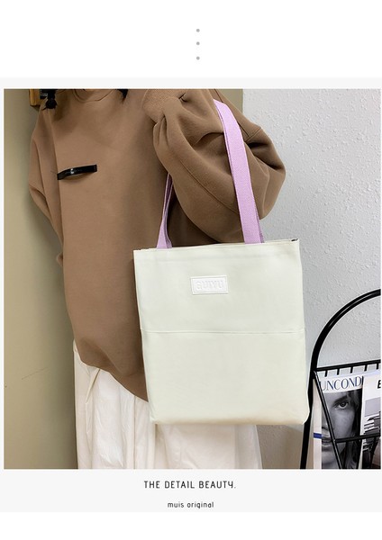 Yeni Tuval Sırt Çantası Kolej Kız Harajuku Yüksek Kapasiteli Dört Parçalı Lise Sırt Çantası Okul Çantası Kore Versiyonu (Yurt Dışından) fiyatları