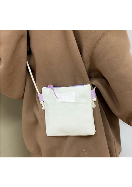 Yeni Tuval Sırt Çantası Kolej Kız Harajuku Yüksek Kapasiteli Dört Parçalı Lise Sırt Çantası Okul Çantası Kore Versiyonu (Yurt Dışından) modelleri