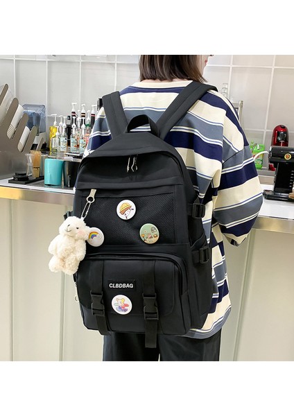 Tuvalin Kore Versiyonu Dört Parça Okul Çantası (Yurt Dışından) modelleri