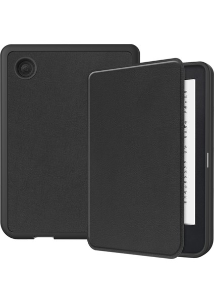 Kobo Clara 2e Flip Folio Ultra İnce Pu-Deri Sert Kapak Tablet Kılıfı (Yurt Dışından)