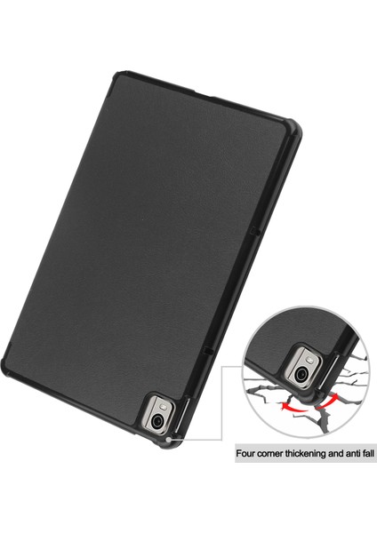 Nokia T21 Flip Folio Ultra İnce Pu-Deri Sert Kapak Tablet Kılıfı (Yurt Dışından)