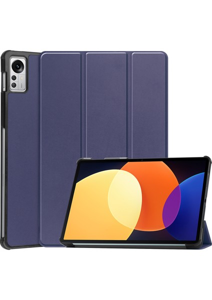 Xiaomi Pad 5 Pro 12.4 Flip Folio Ultra İnce Pu-Deri Sert Kapak Tablet Kılıfı (Yurt Dışından)