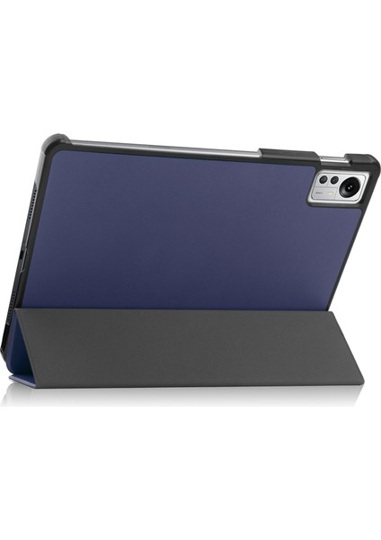 Xiaomi Pad 5 Pro 12.4 Flip Folio Ultra İnce Pu-Deri Sert Kapak Tablet Kılıfı (Yurt Dışından)