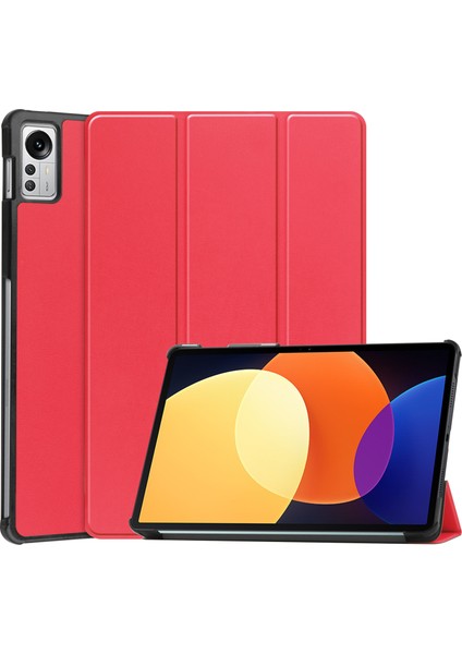 Xiaomi Pad 5 Pro 12.4 Flip Folio Ultra İnce Pu-Deri Sert Kapak Tablet Kılıfı (Yurt Dışından)