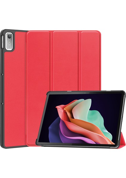 Lenovo Xiaoxin Pad Plus 2023 Flip Folio Ultra İnce Pu-Deri Sert Kapak Tablet Kılıfı (Yurt Dışından)