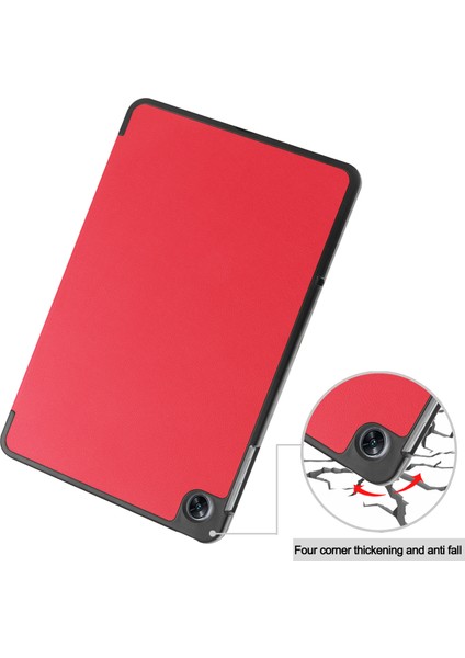 Oppo Pad Air Flip Folio Ultra İnce Pu-Deri Sert Kapak Tablet Kılıfı (Yurt Dışından)
