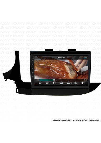 Opel Mokka Android Multimedya Carplay Navigasyon Ekran - 8gb RAM+128 GB HDD - Myway modelleri