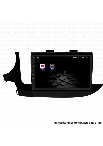 Opel Mokka Android Multimedya Carplay Navigasyon Ekran - 8gb RAM+128 GB HDD - Myway fırsatları