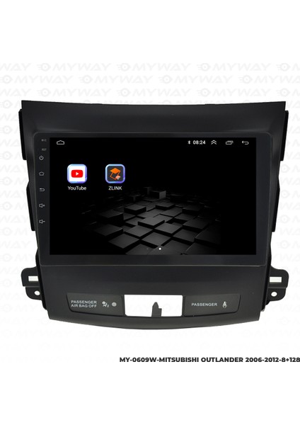 Mitsubishi Outlander Android Multimedya Carplay Navigasyon Ekran - 8gb RAM+128 GB HDD - Myway fiyatları