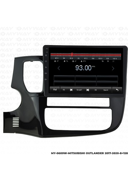 Mitsubishi Outlander Android Multimedya Carplay Navigasyon Ekran - 8gb RAM+128 GB HDD - Myway