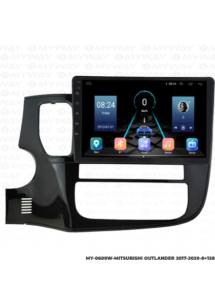 Mitsubishi Outlander Android Multimedya Carplay Navigasyon Ekran - 8gb RAM+128 GB HDD - Myway fırsatları
