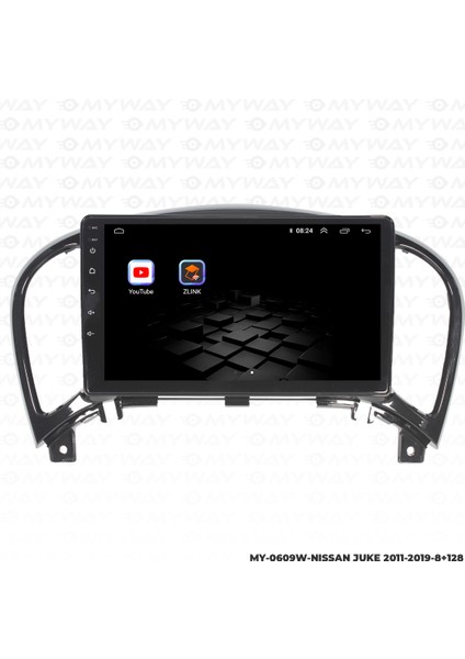 Nissan Juke Android Multimedya Carplay Navigasyon Ekran - 8gb RAM+128 GB HDD - Myway fiyatları