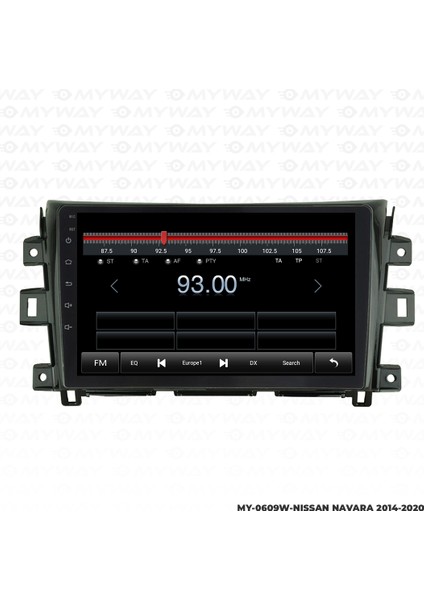 Nissan Navara Android Multimedya Carplay Navigasyon Ekran - 8gb RAM+128 GB HDD - Myway indirimleri
